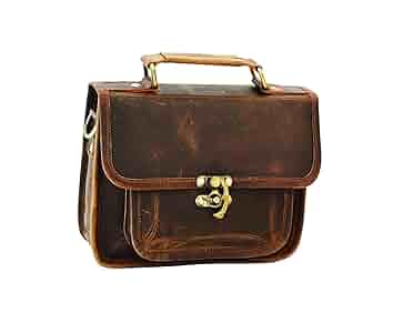Amazon.com: Leather Satchel Shoulder Bags for Women Vintage