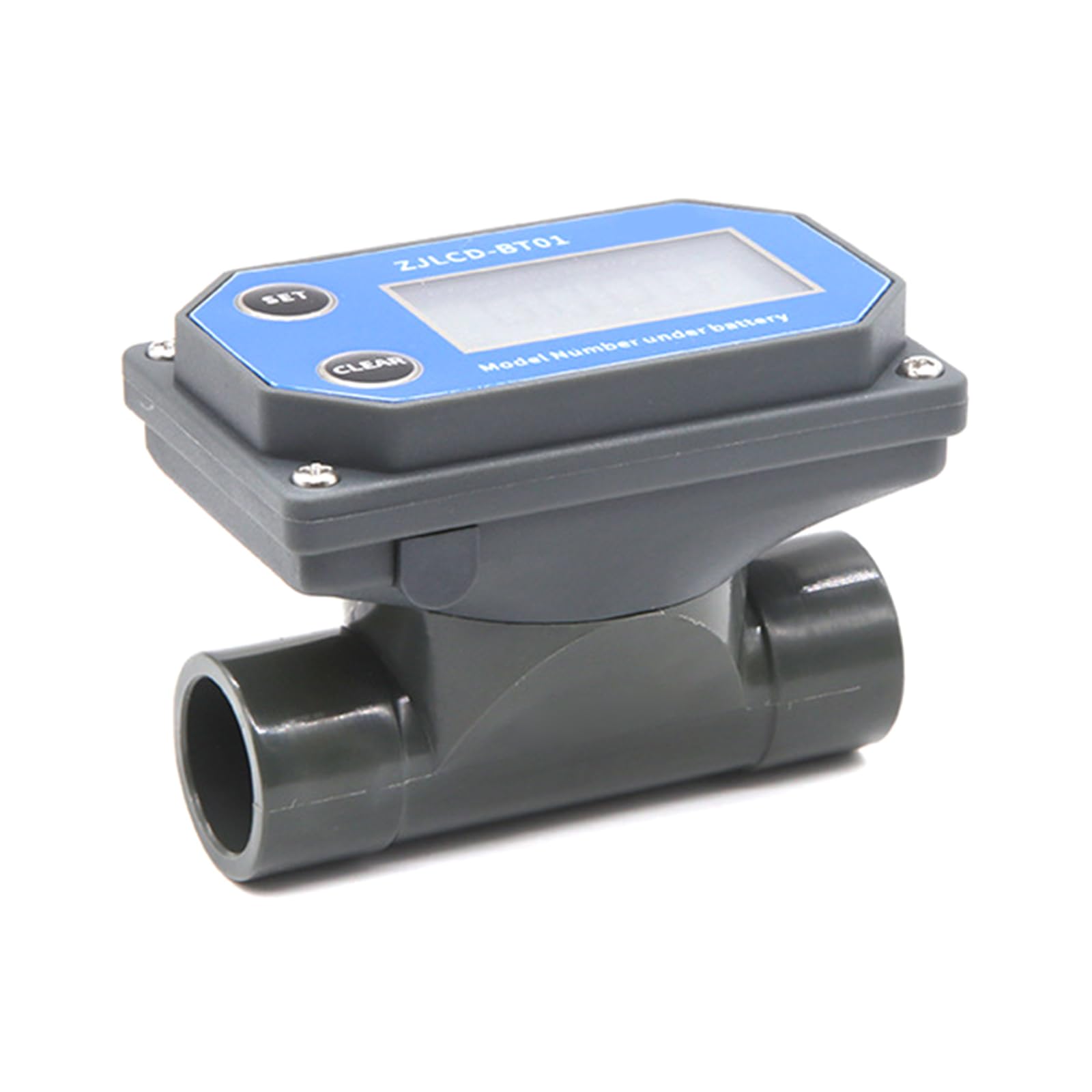 Msioytog Dn15 Pvc Electronic Flowmeter Suitable For Accurate Liquid Measurement In Irrigation And Methanol Water Purification Systems Water Flowmeter