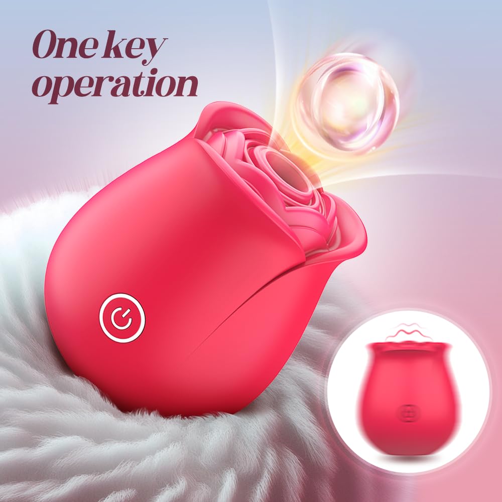 rose 2.0 adult toy Rose Toy Tongue Vibrator - Rose Toy 2.0 main image 1