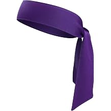 ONUPGO Head Ties Headband for Men Women, Adjustable Sports Sweatband Ninja Headband Karate Tie Back, Sweat Wicking Workout Head Band for Sports, Running, Tennis, Yoga, Soccer