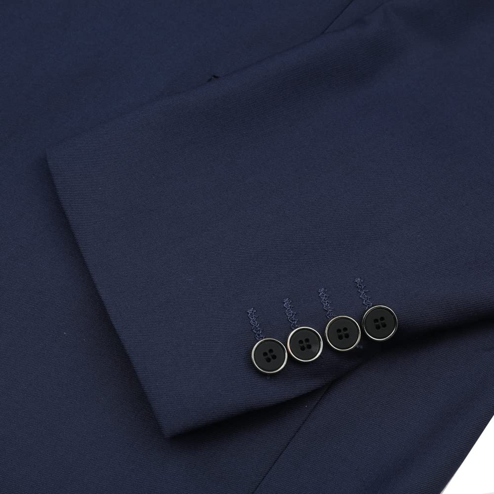 YOUTHUP Męskie garnitury slim fit 3-częściowy garnitur szal klapa ślub kolacja smoking 1 guzik marynarka spodnie kamizelka