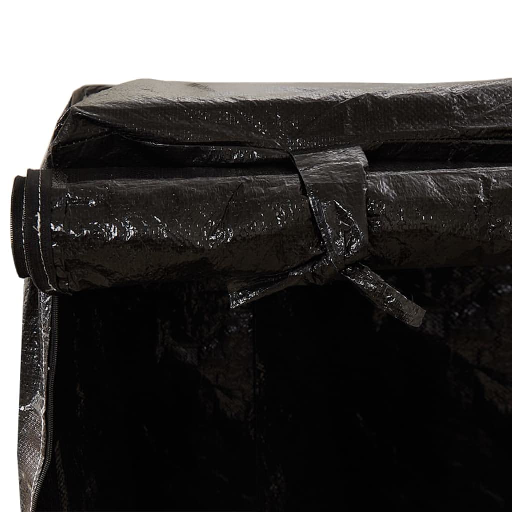 vidaXL Funda de Banco balancín 12 Ojales Polietileno 220x177x220 cm, Funda balancin, Funda Muebles jardín, Funda Muebles Exterior