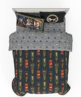 Vista 82 de Franco Bratz Fashion Bedding - Juego de edredón y sábanas súper suaves de 7 piezas con funda, tamaño Queen, (producto 100% oficial)