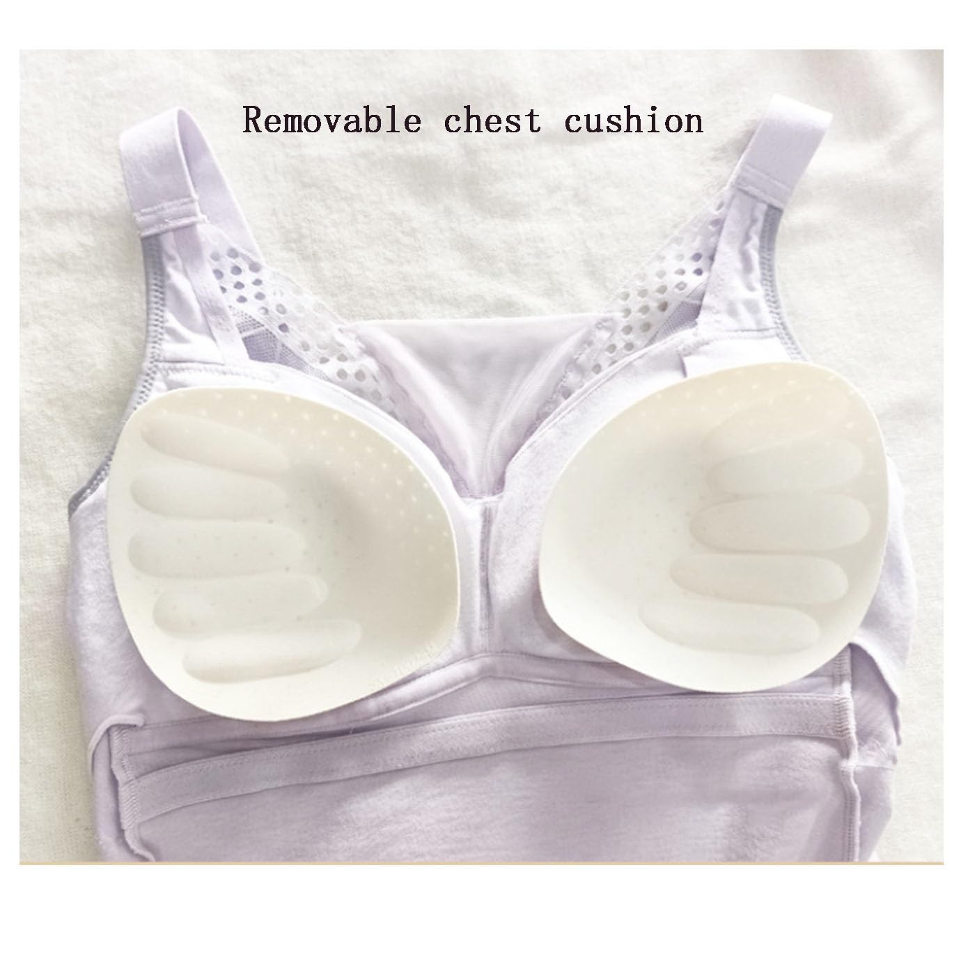 TTDGYYXW Canotta da Donna con Reggiseno Incorporato, Canotta Imbottita, Canottiera Modellante, Top contenitivi per la Pancia, Fondo per Yoga Dimagrante