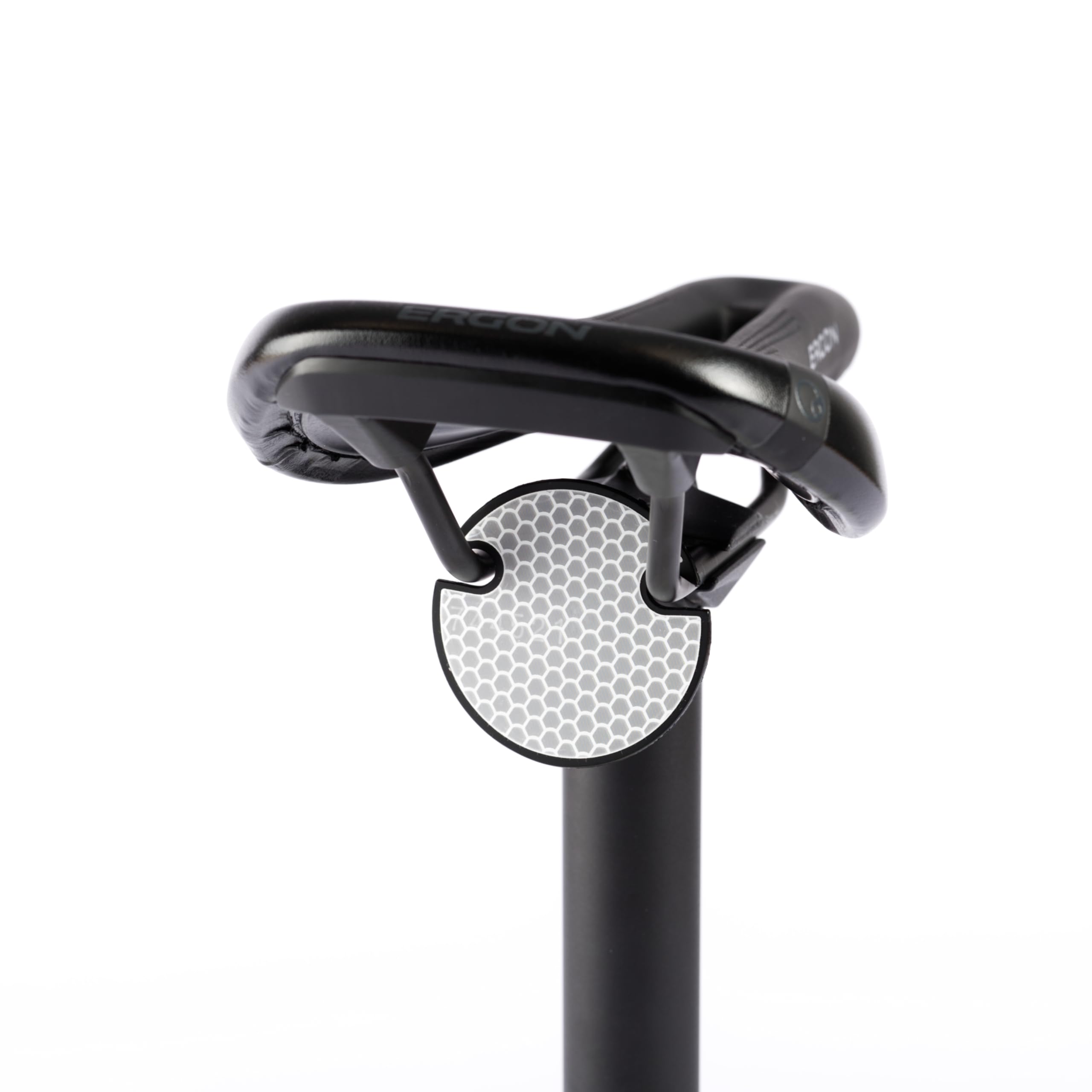 Fahrer Berlin Unisex Youth Saddle Reflector White Bicycle Reflector, One Size