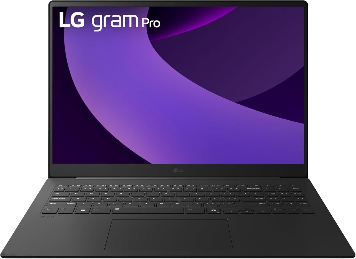 gram Pro 16-inch Lightweight Laptop Computer, Intel Evo Edition Powered by Intel Core Ultra7 258V Processor, Copilot+ Windows 11 Home, 32GB RAM, 2TB SSD - Metal Gray