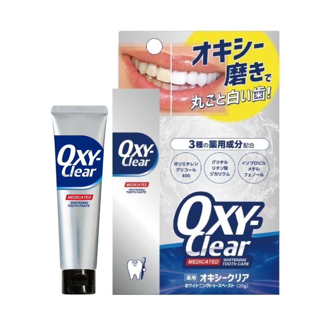 Amazon | オキシークリアホワイトニングトゥースペースト30g | oxy