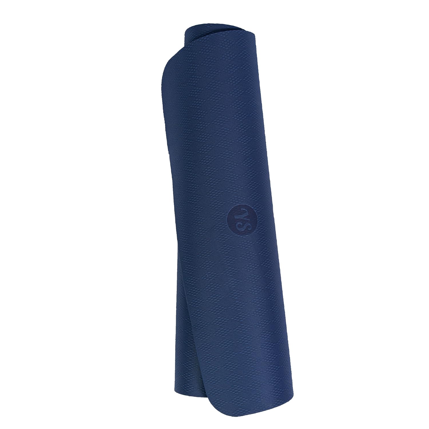 Yoga Studio Inter-Eco - Tapete de yoga reversible de alineación de 5 mm, antideslizante, grueso, para entrenamiento, ligero, para yoga y pilates
