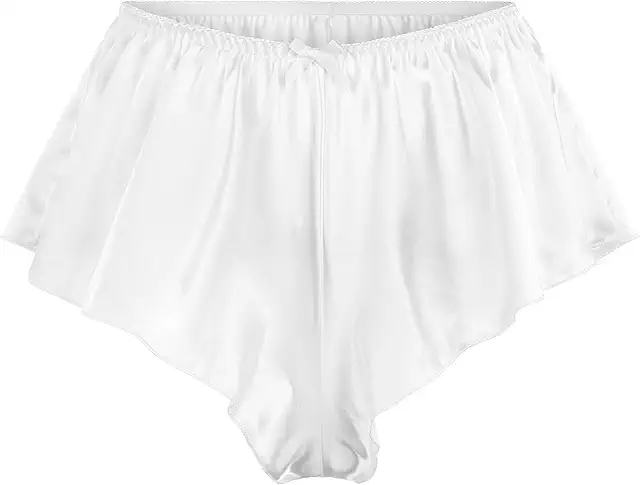 Satin Flared French Panties Skirt Shorts - Elegant Underwear