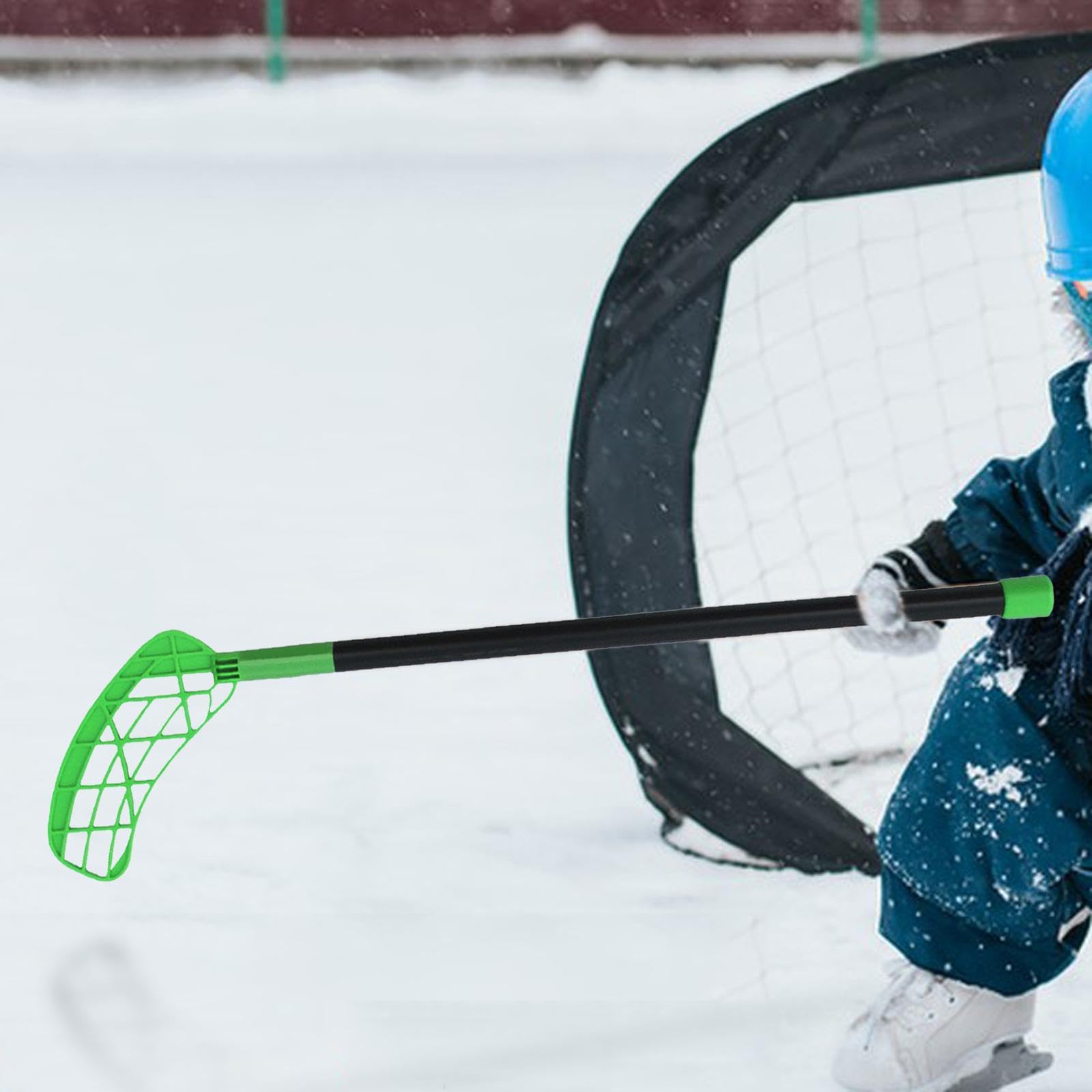 Homyl Stick de Hockey para Niños Stick Floorball para Entretenimiento de Entrenamiento Al Aire Libre Verde