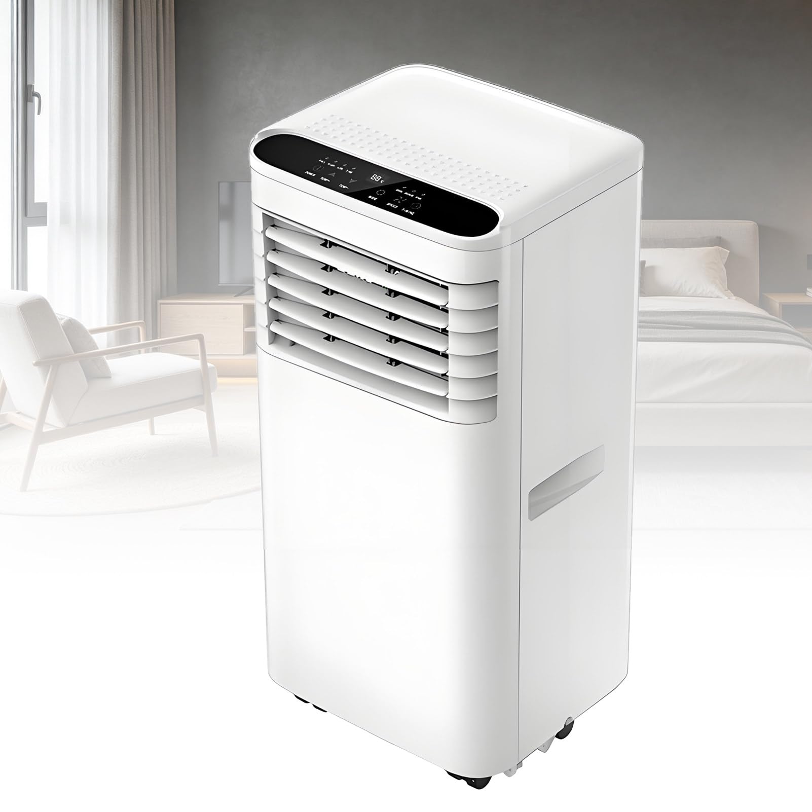 DNEPEI Portable AC with Window Kit, 7000BTU Cooler for Rental Apartment