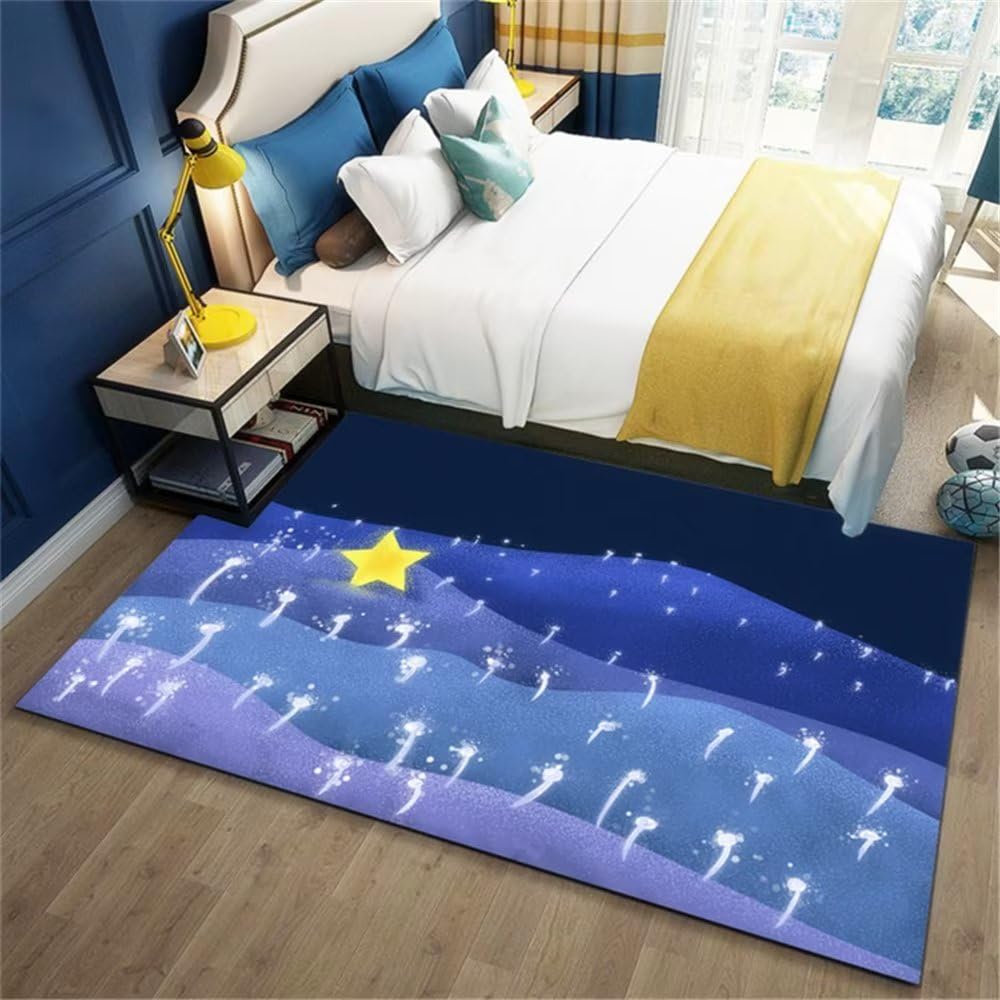 Alfombra infantil lavable que no desliza para el cuarto de juegos