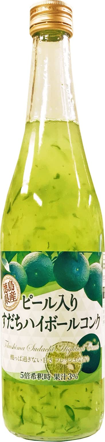 Amazon.co.jp: 野田ハニー ピール入り すだちハイボールコンク 710ml