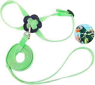 Trendyest 鳥用ハーネス リード 小動物用 ハーネス お出かけ 調節可能 インコ/鳥/オカメインコ/ハムスター/カメレオン/トカゲ