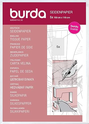 Papier de soie de Burda Style | Semi-transparent pour traçage