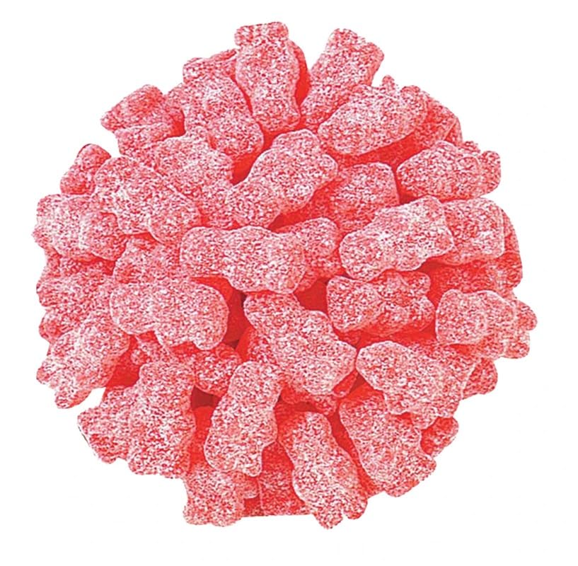 Bayside Candy Hot Cinnamon Gummy Bears – Spicy Cinnamon-Flavored Chewy Candy (3LB)