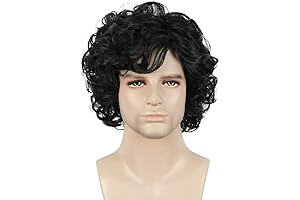 Charming Black Prince Wig for Enchanting Transformations