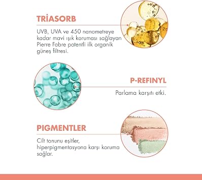 EAU THERMALE AVENE Ultra Fluid Perfector SPF50+ Ton Eşitleyici Renkli Güneş Kremi Normal ve Karma Ciltler İçin 50 ml