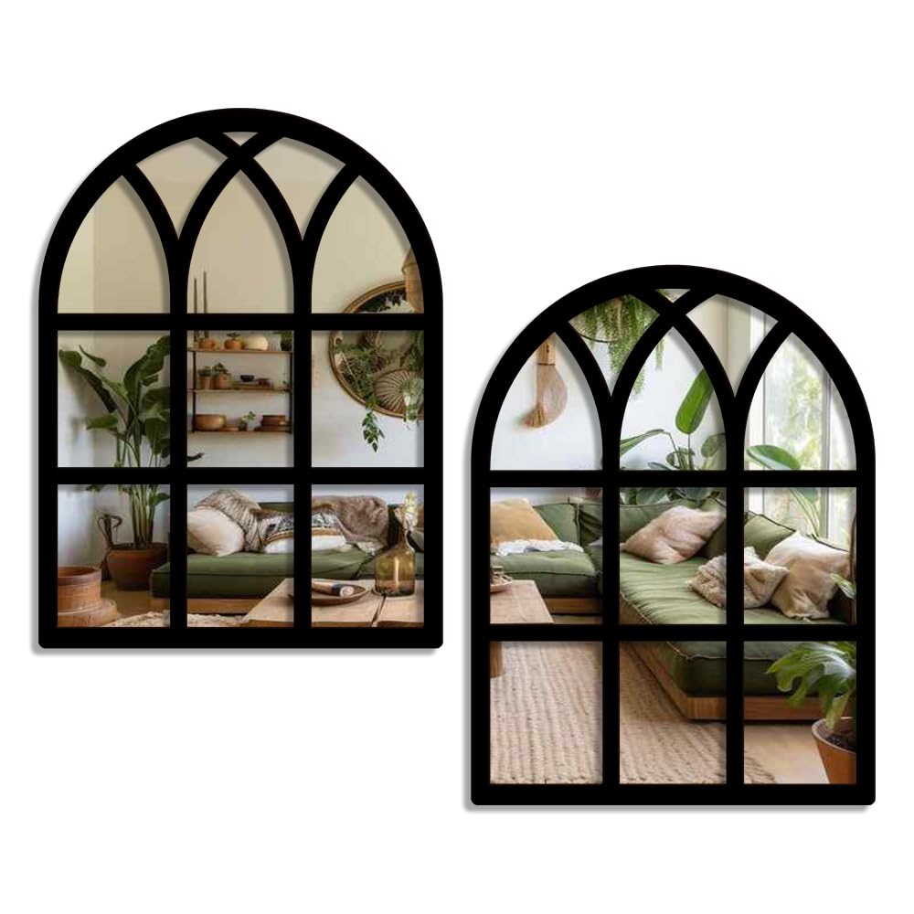 Sehaz Artworks Home Decoration Items for Living Room | Wall Hanging Decoration | Jharokha Wall Decor Items for Living Room | Decorative Mirror for Wall Decoration | Wall Decor Items for Bedroom