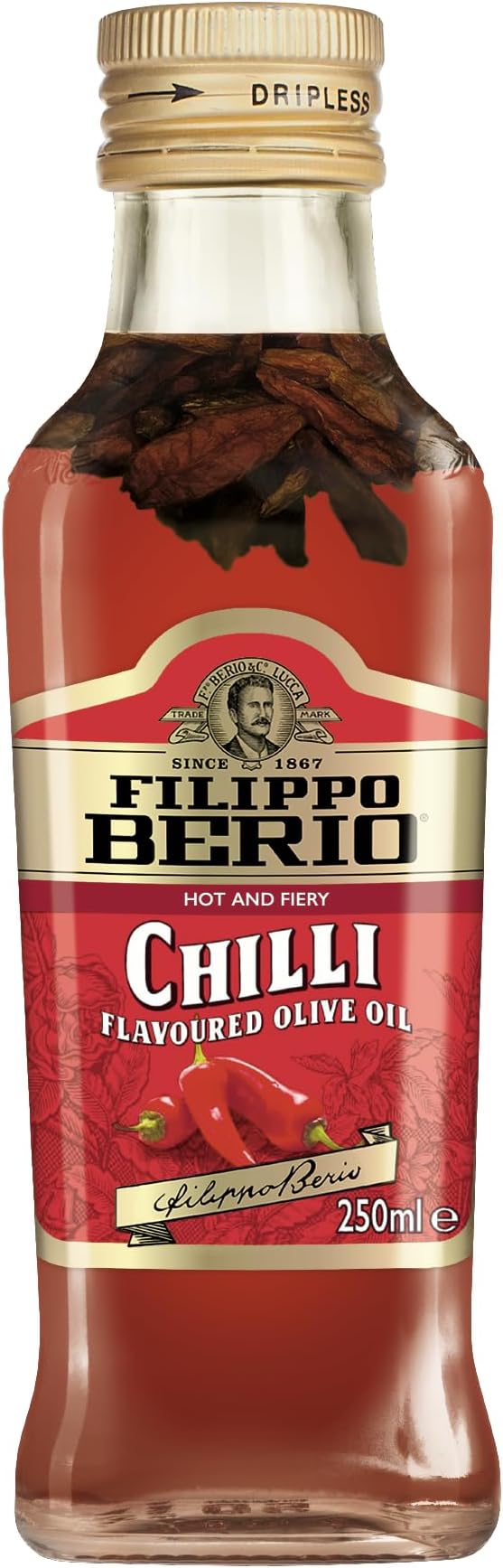 Filippo Berio Chilli Flavoured Olive Oil 250 ml