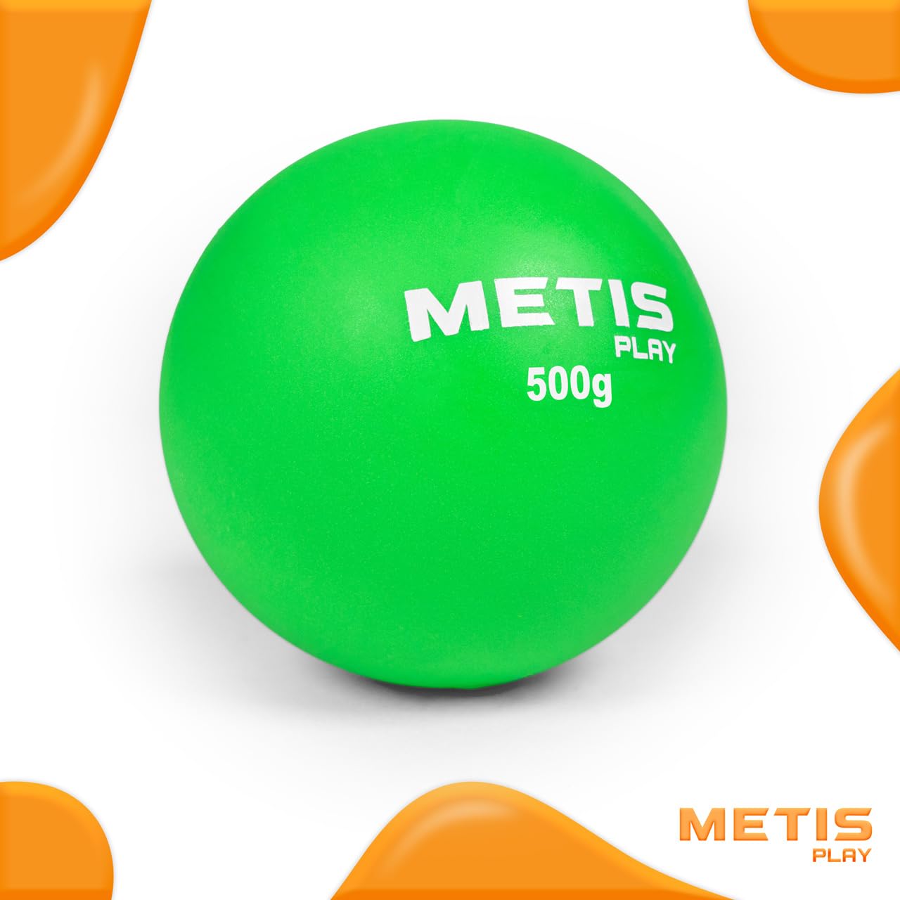 METIS Play Poids de Lancer du Poids Junior Pack de 4 - Équipement d'Athlétisme Intérieur/Extérieur