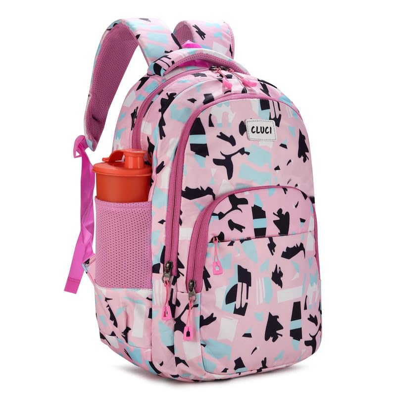 CLUCI School Bag for Girl – 26 Litre, 18 Inches, Durable & Sleek Waterproof Tuition and College Bag for Girls, Multicolored Picnic & Travel Backpack for Girls-image-36