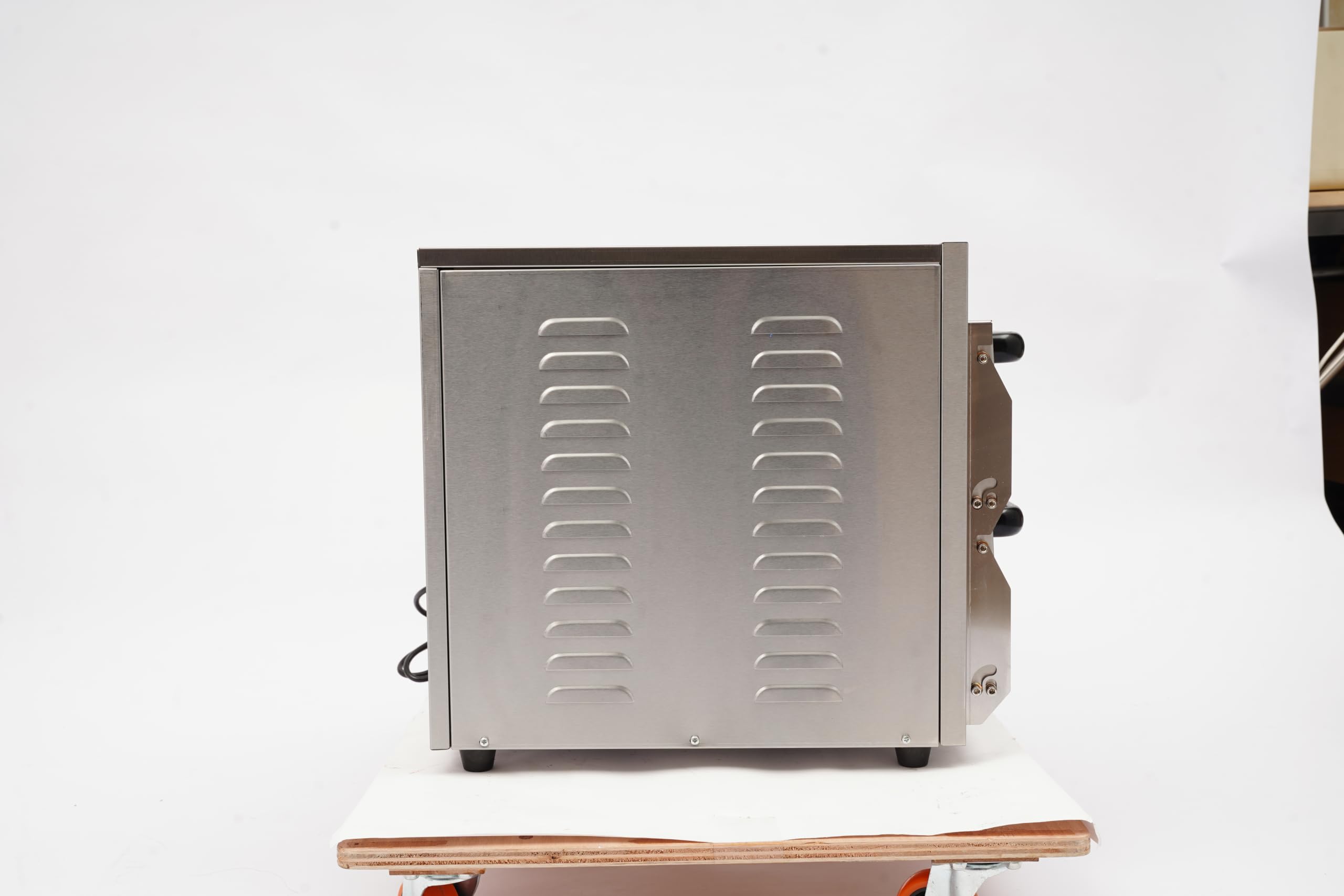 Forno per pizza commerciale da 14 pollici con timer da 50-350 °C e timer da 60 minuti | Forno elettrico doppio per pizza, 3000 W, in acciaio inox, 20 l per piano, professionale a 2 piani, per ristorante e casa