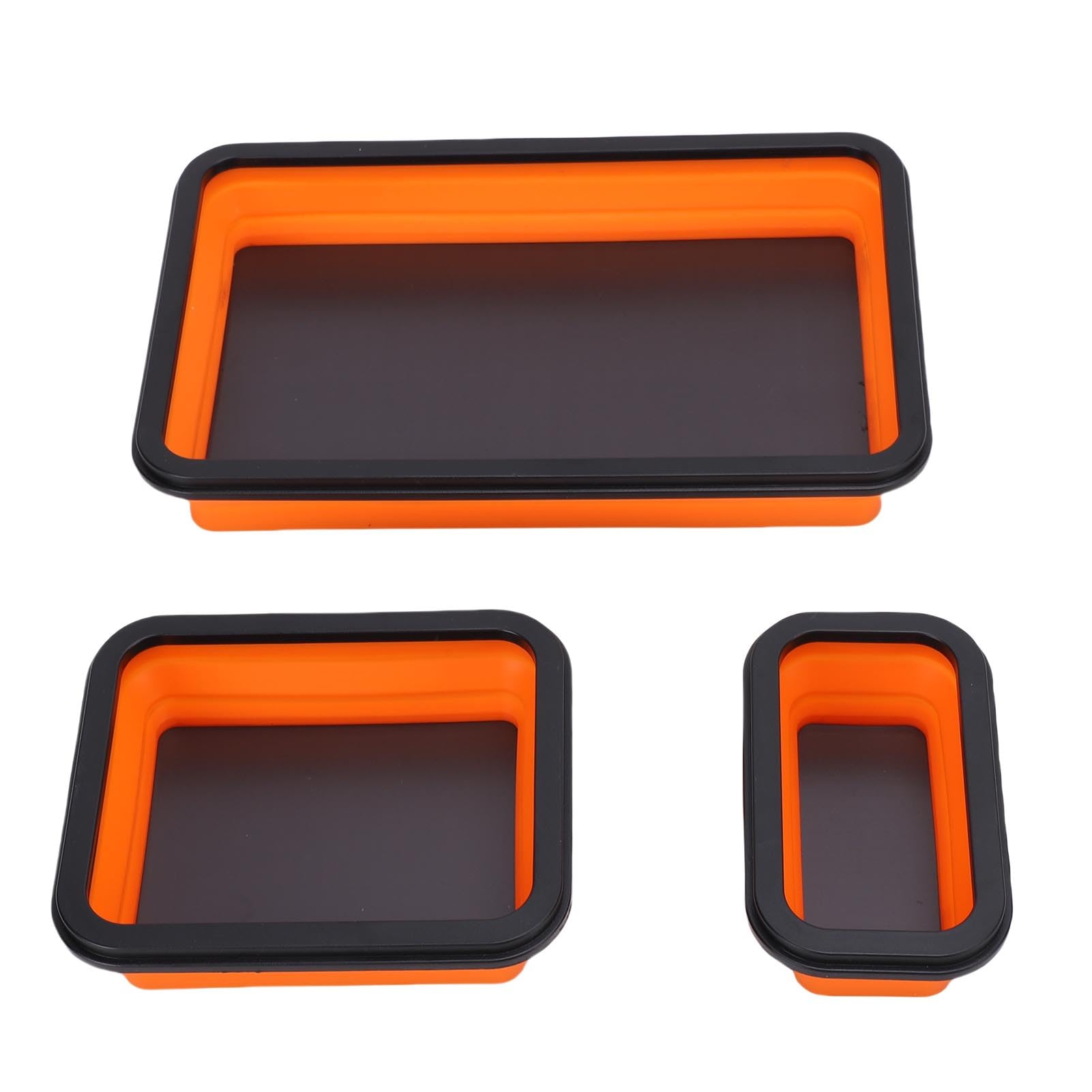 Organisateur silicone aimanté pliable pour rangement de visserie
