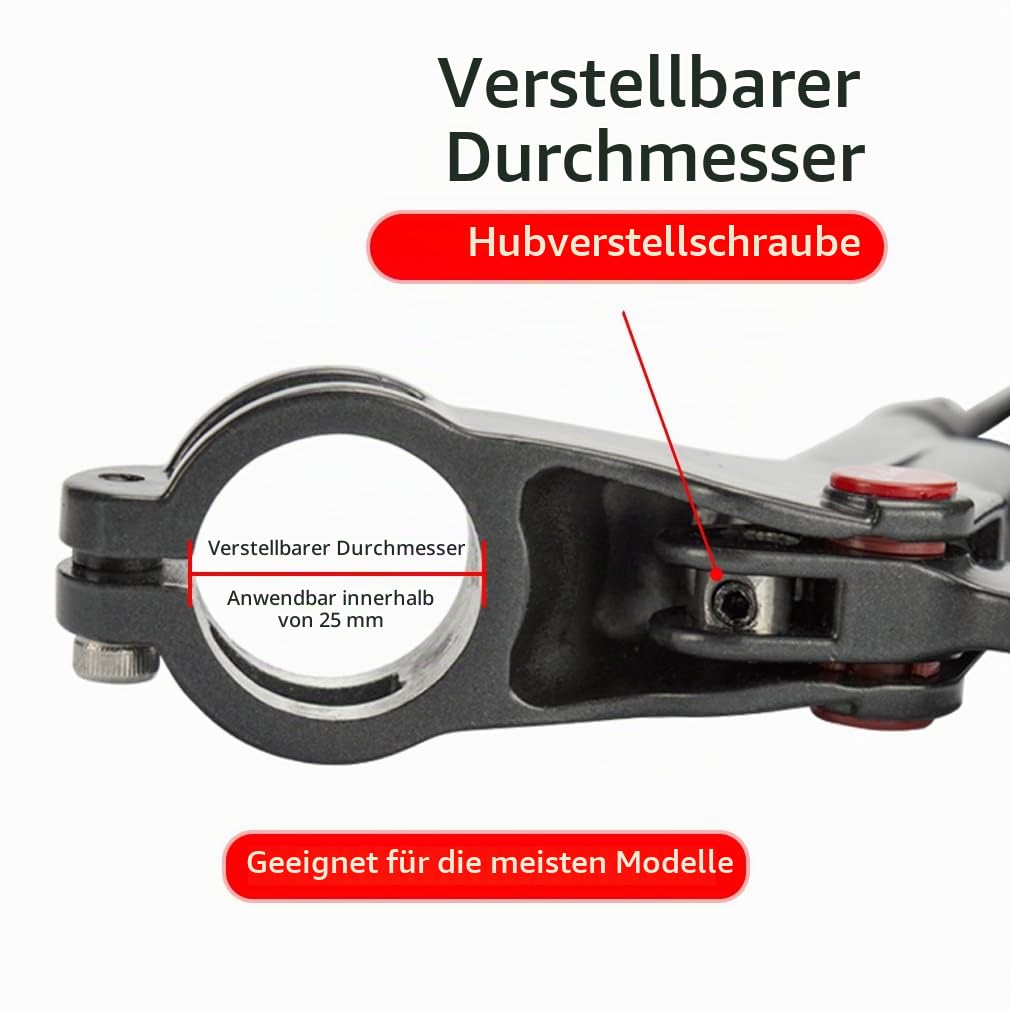 MTB Hydraulische Scheibenbremsen Vorne Hinten Bremsen Bremssattel 160 mm Rotorbremsen Kit Hydraulische Scheibenbremsen Set mit Kabel für Mountainbike Rennrad Reiten Fahrrad
