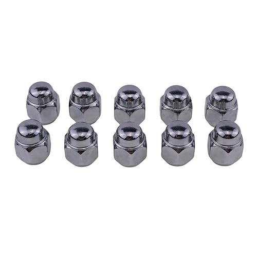 Miniatura 3 de DVPARTS 10 tuercas de rueda 611-076 M12-1.25 Bellota-0.748 in hexagonales, 0.945 in de longitud compatibles con Dorman Subaru BRZ, Ascent,