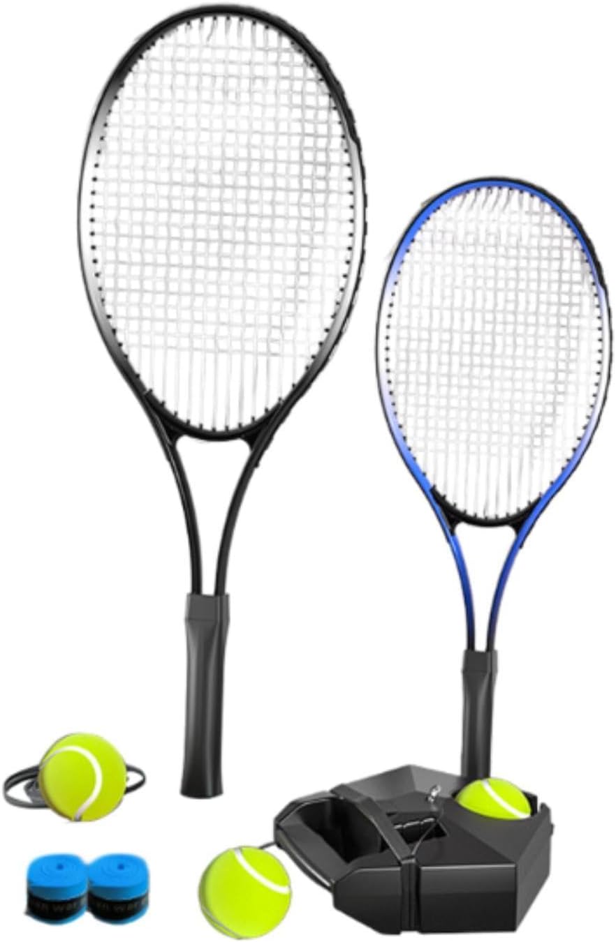 Tennis Training Device with Ball, Single Tennis Training Equipment for Park and Backyard Exercises, 8PCS