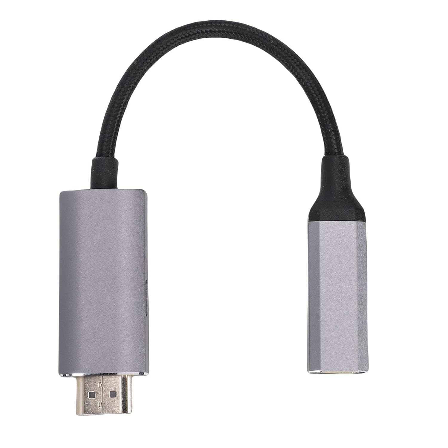 HD to Mini DisplayPort Cable, Aluminum Alloy 1080P 60Hz Unidirectional Active Cable with USB Power for PC Laptop Gaming Consoles OS X Pro