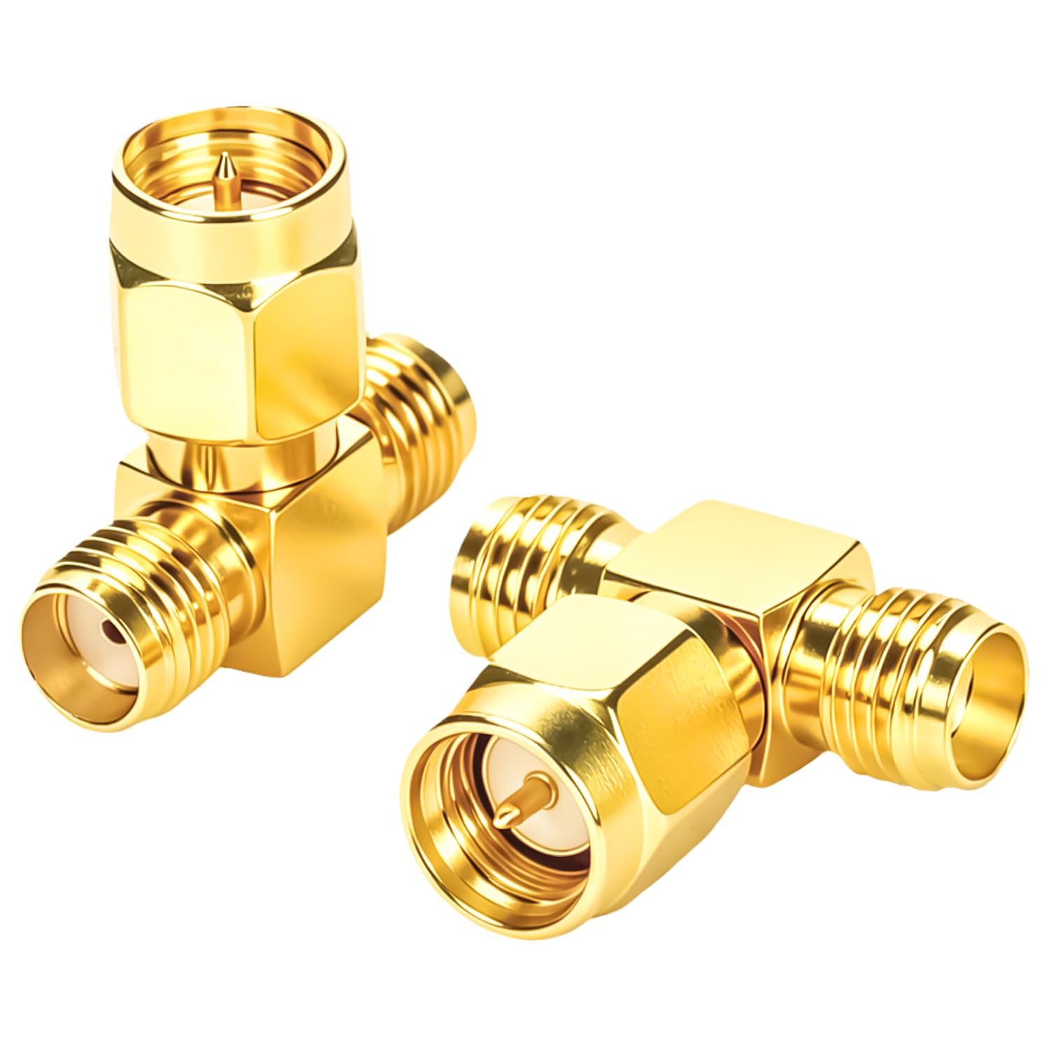 Adapter SMA męski na SMA żeński na SMA żeński na SMA złącze SMA RF koncentryczny adapter koncentryczny do anteny radia WiFi router FPV Dron Mobile