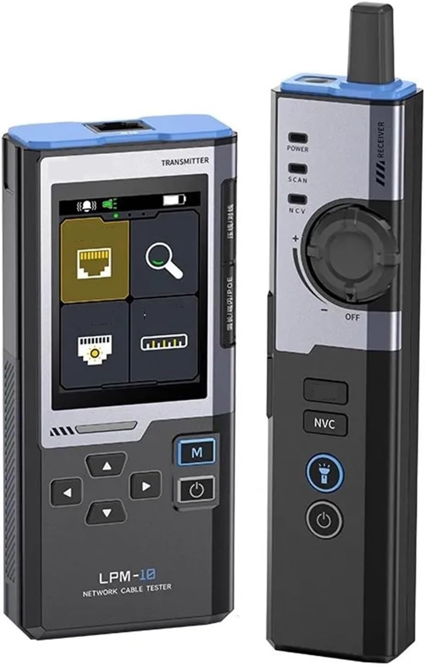 LPM-10 Network Analyzer POE Network Cable Tester Multifunctional Anti-Interference Cable Locator Port Blinking