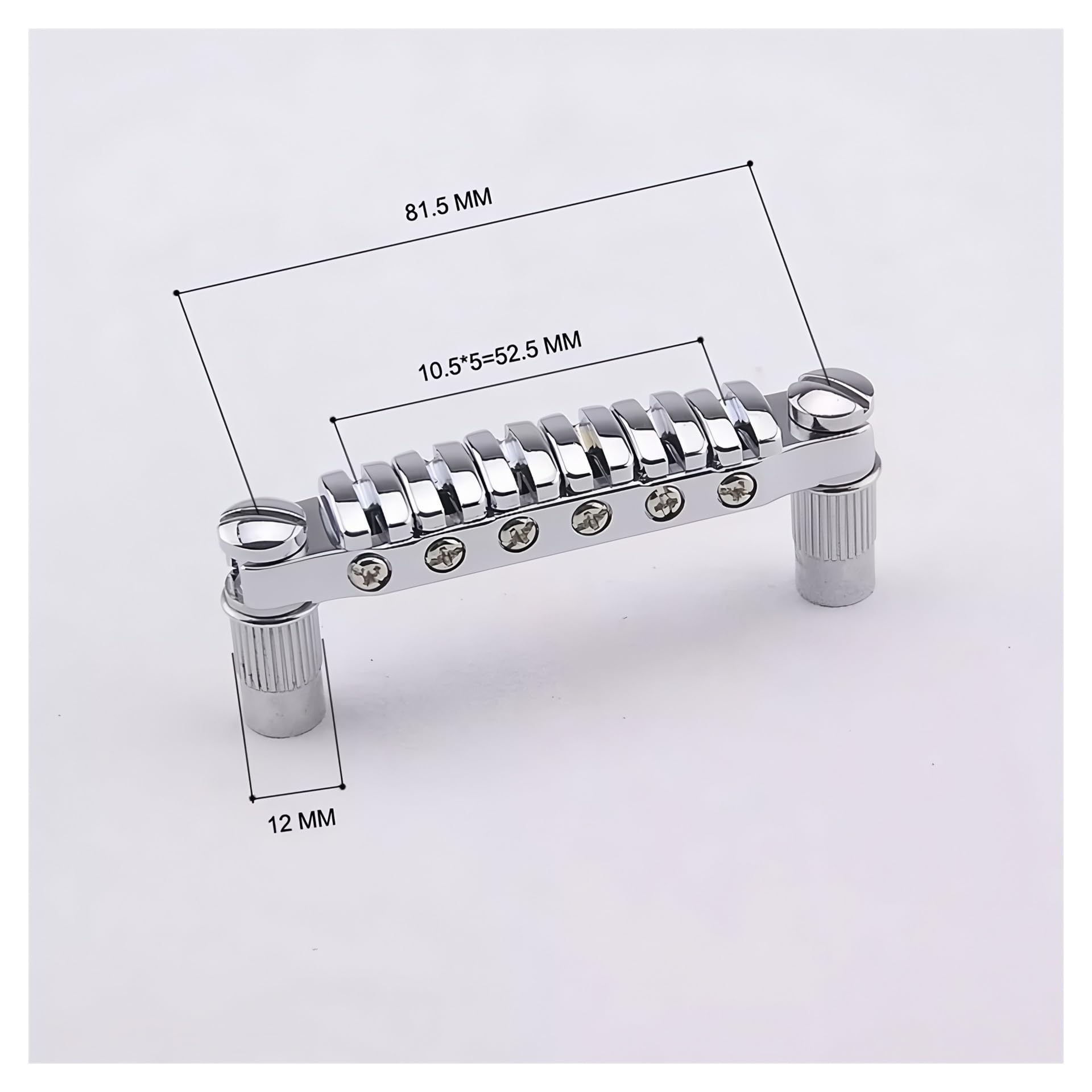 Puente De Guitarra Eléctrica Jazz Y Accesorios Profesionales De Cuerda De Arco | Puente de guitarra(Gold)
