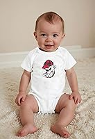 Vista 123 de Wes and Willy Baby College Team - Paquete de 3 mamelucos de algodón