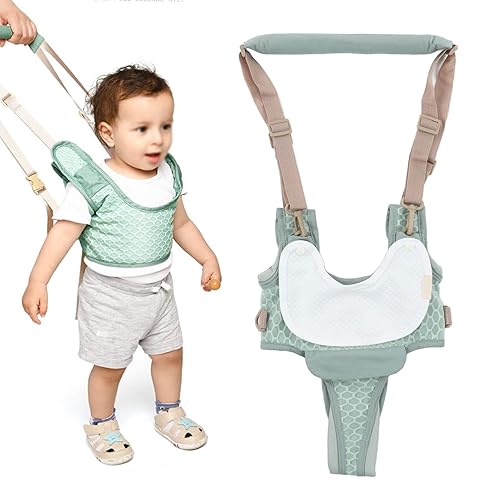 Miniatura 2 de Arneses para caminar para bebés, ajustable de mano para niños, arnés de caminar para bebés, cinturón asistente, herramienta de entrenamiento de