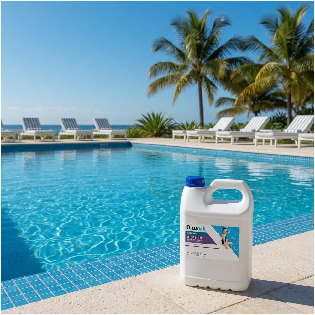 Stop Métal Astral 5 l - Traitement Anti-Corrosion pour Piscine - Protection Durable et Efficace - D-Work