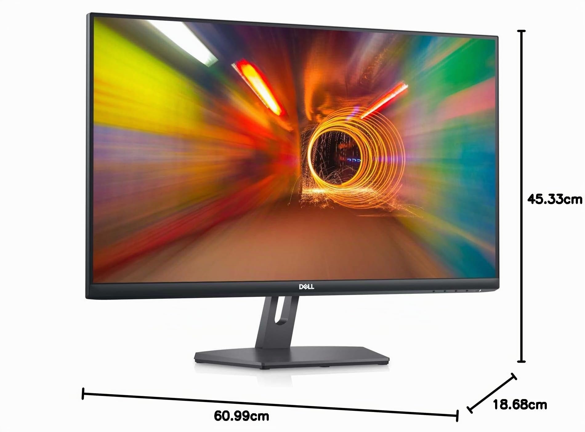 Dell S2721NX 27" Full HD (1920x1080) Monitor, 75Hz, IPS, 4ms, AMD FreeSync, Bisel Ultrafino, 2x HDMI, Negro