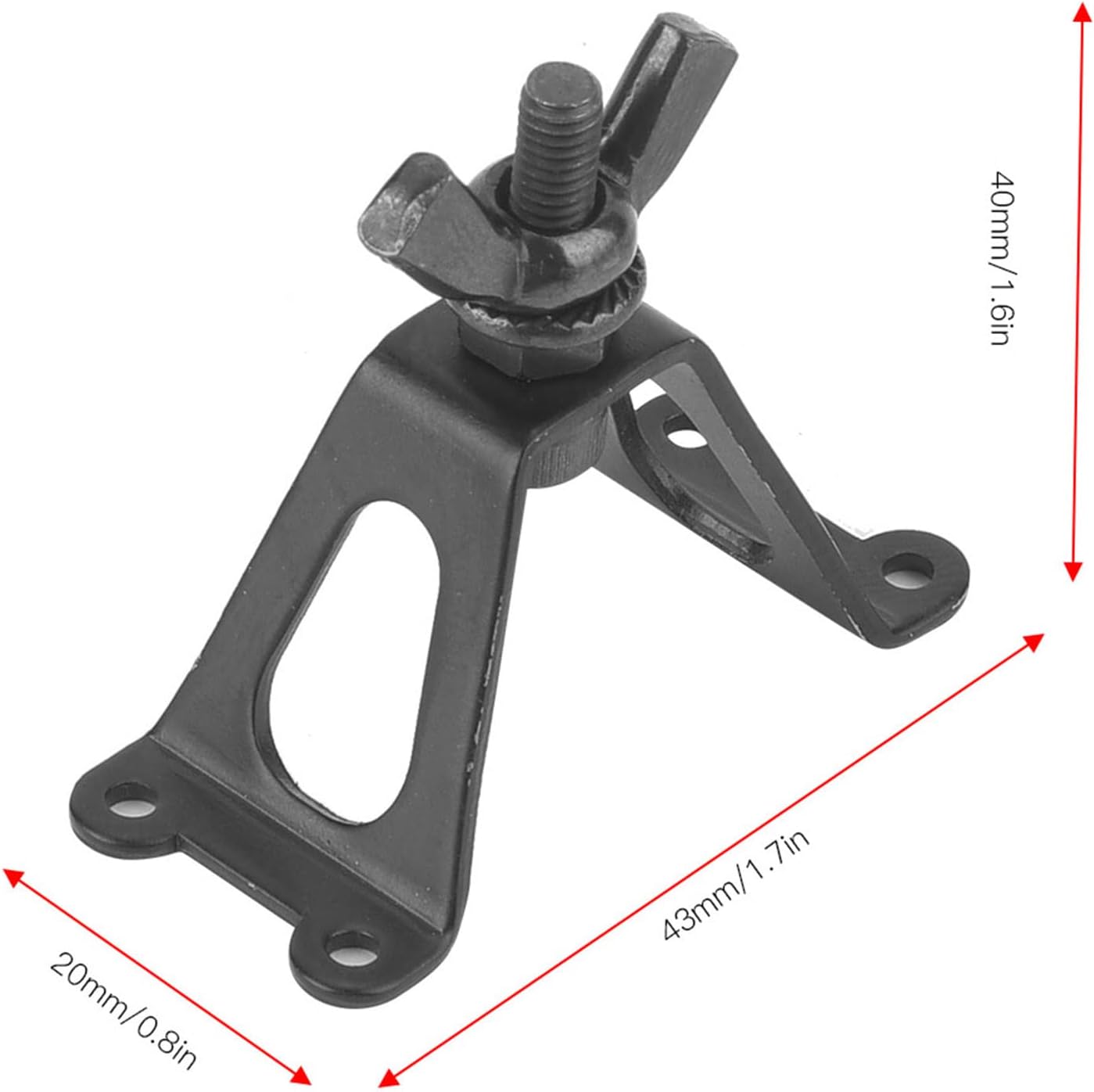RC Car Spare Wheel Rack, 1/10 Simulation,RC Rear Spare Tyre Tire Bracket Wheel Holder DIY RC Car Accessory Fit for SCX10 D90 RC Crawler Car