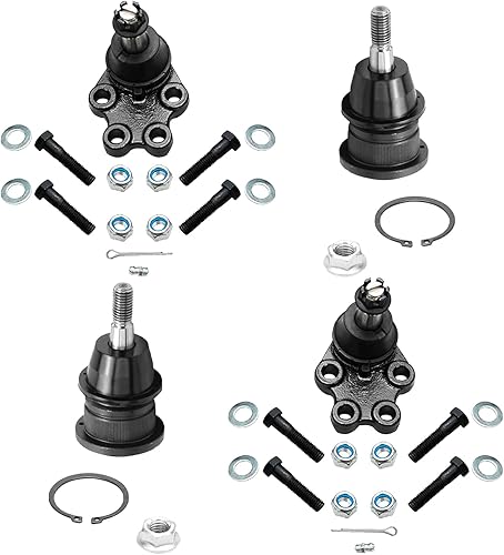 Miniatura 22 de Detroit Axle - Conjunto de juntas esféricas delanteras de 4 piezas para Dodge Ram 2500 3500 2003-2013, 2004 2005 2006 2007 2008 2009 2010 2011 2012