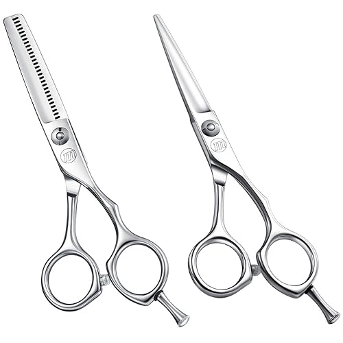 Tijeras profesionales de corte de pelo de 5.5 pulgadas, juego de tijeras para adelgazar el cabello, peluquería para peluquería, corte de pelo