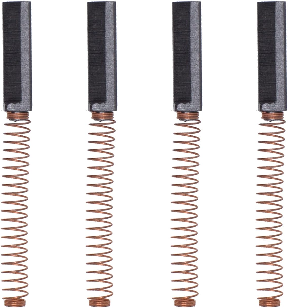 4Pcs W10380496 Carbon Mixer Motor Brushes Replacement for KitchenAid Stand Mixers 9706416 W10260958 WPW10380496 PS3495098 AP5178083 K45 K45SS KSM103 KSM110 KSM150 KSM151 K5 K5SS KP50P KSMC50 KPM50