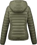 Bellivera Women's Quilted Lightweight Jacket Puffer Coat Women Bubble for Fall and Winter