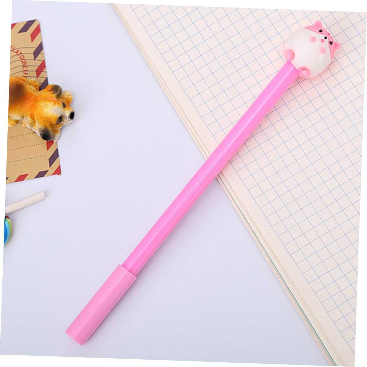 Operitacx 36pezzi Pz Di Penne Neutre Creativi Per Scuola e Ufficio Penne Sfera Con Design Di Criceto Casual Comode Da Utilizzare Per Insegnanti e Studenti