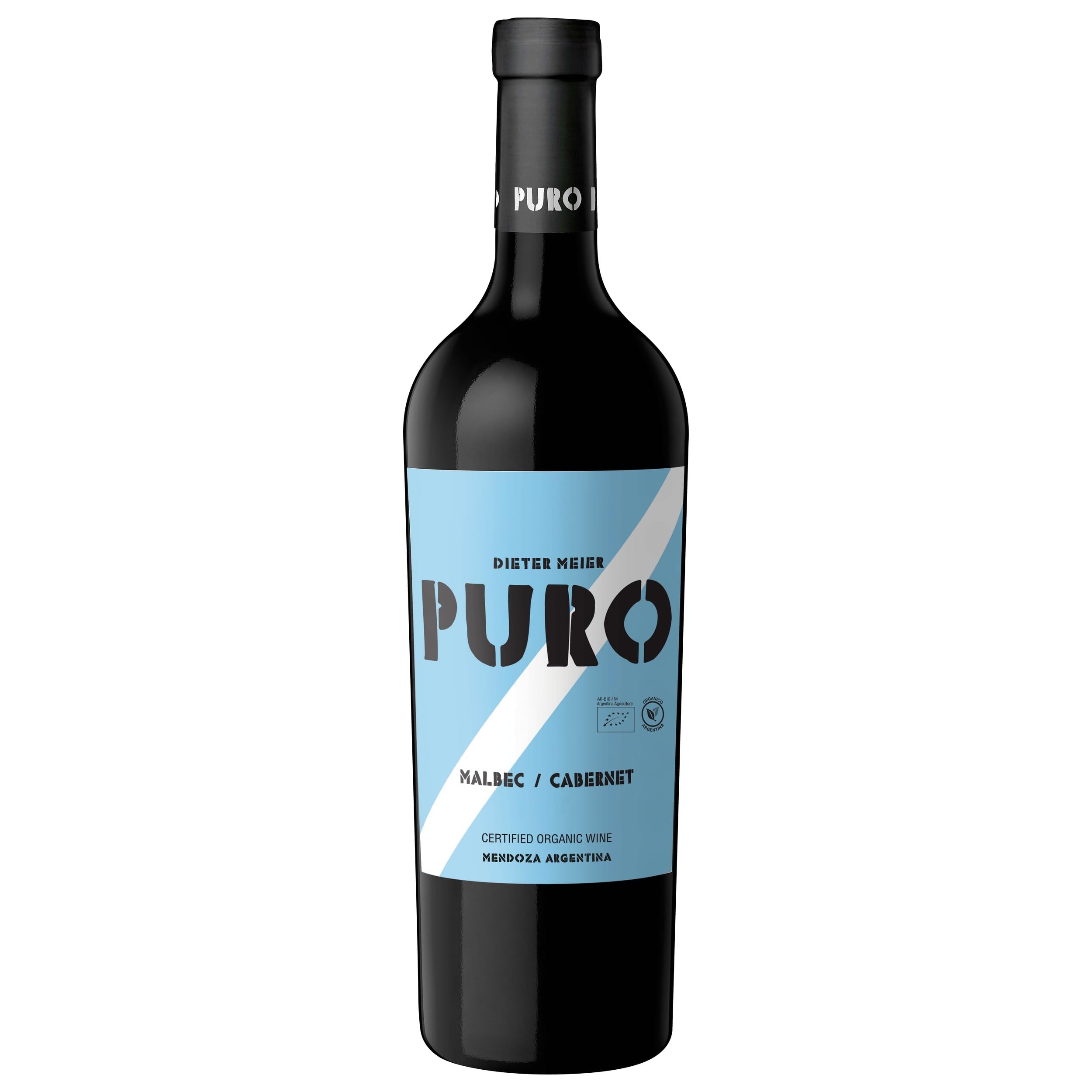 Dieter Meier Puro Malbec Cabernet Rotwein Rot Trocken BIO VEGAN Argentinien inkl. FeinWert E-Book (6 x 0.75 l)