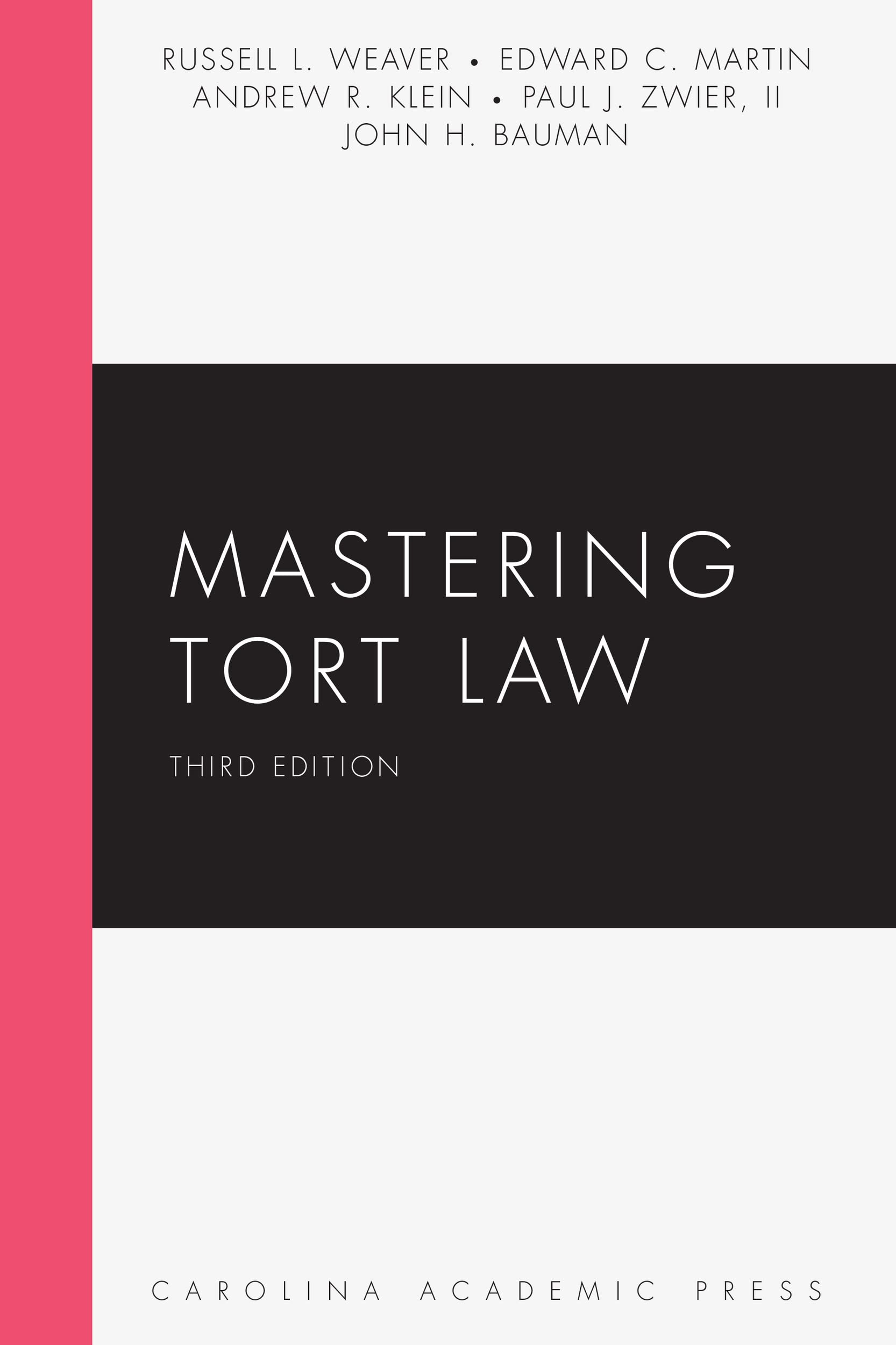 Mastering Tort Law (Mastering Series)