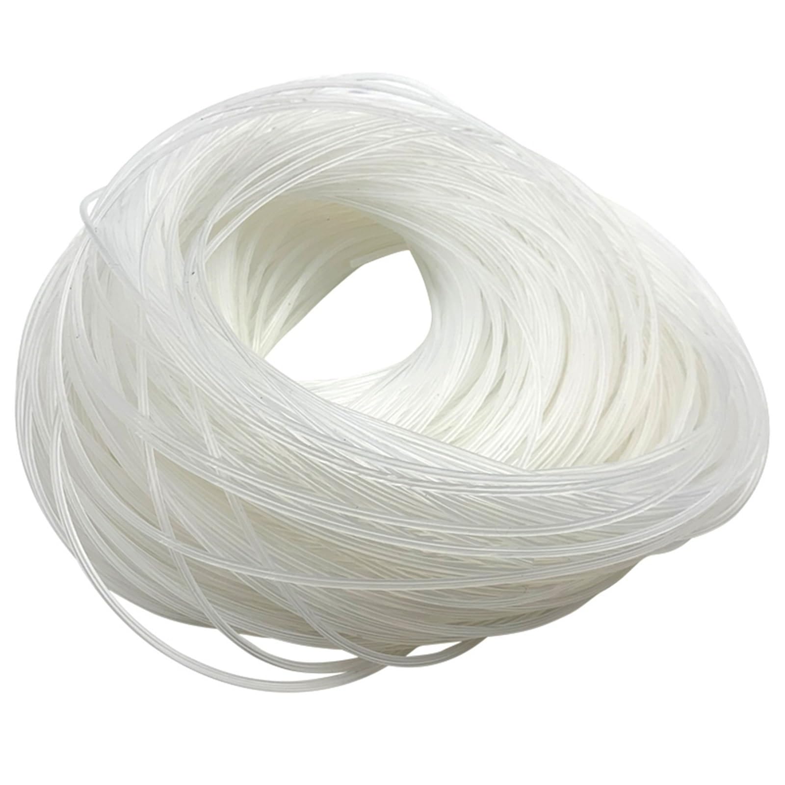 5M Transparent Flexible Silicone Tubing, Food Grade Tube Pipe Temperature Resistance(ID 1mm xOD 4mm)