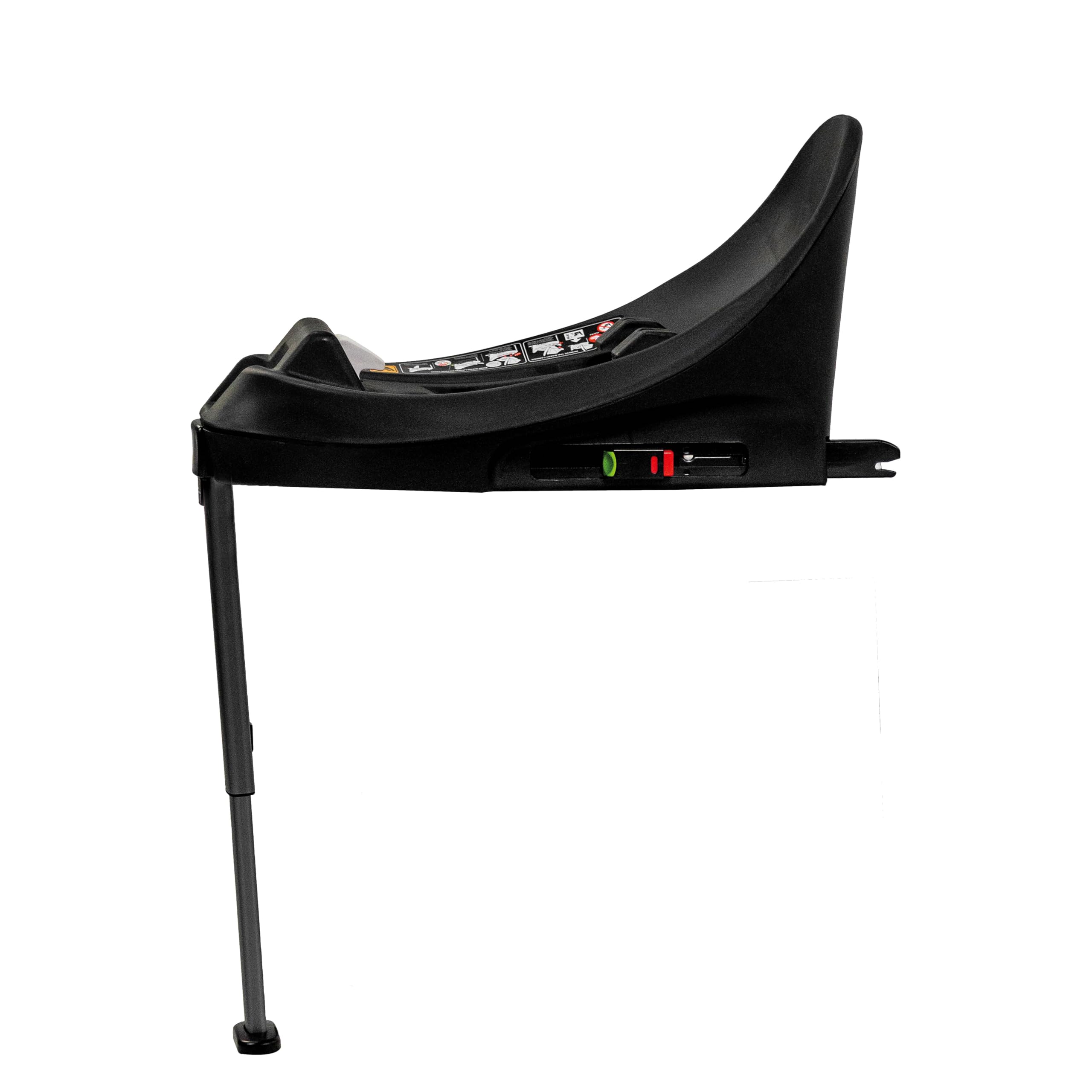 Asalvo NUMANTIX Base ISOFIX, Sistema de Silla Coche, fácil instalación, cumple con el estándar i-Size, 85 cm, Negra