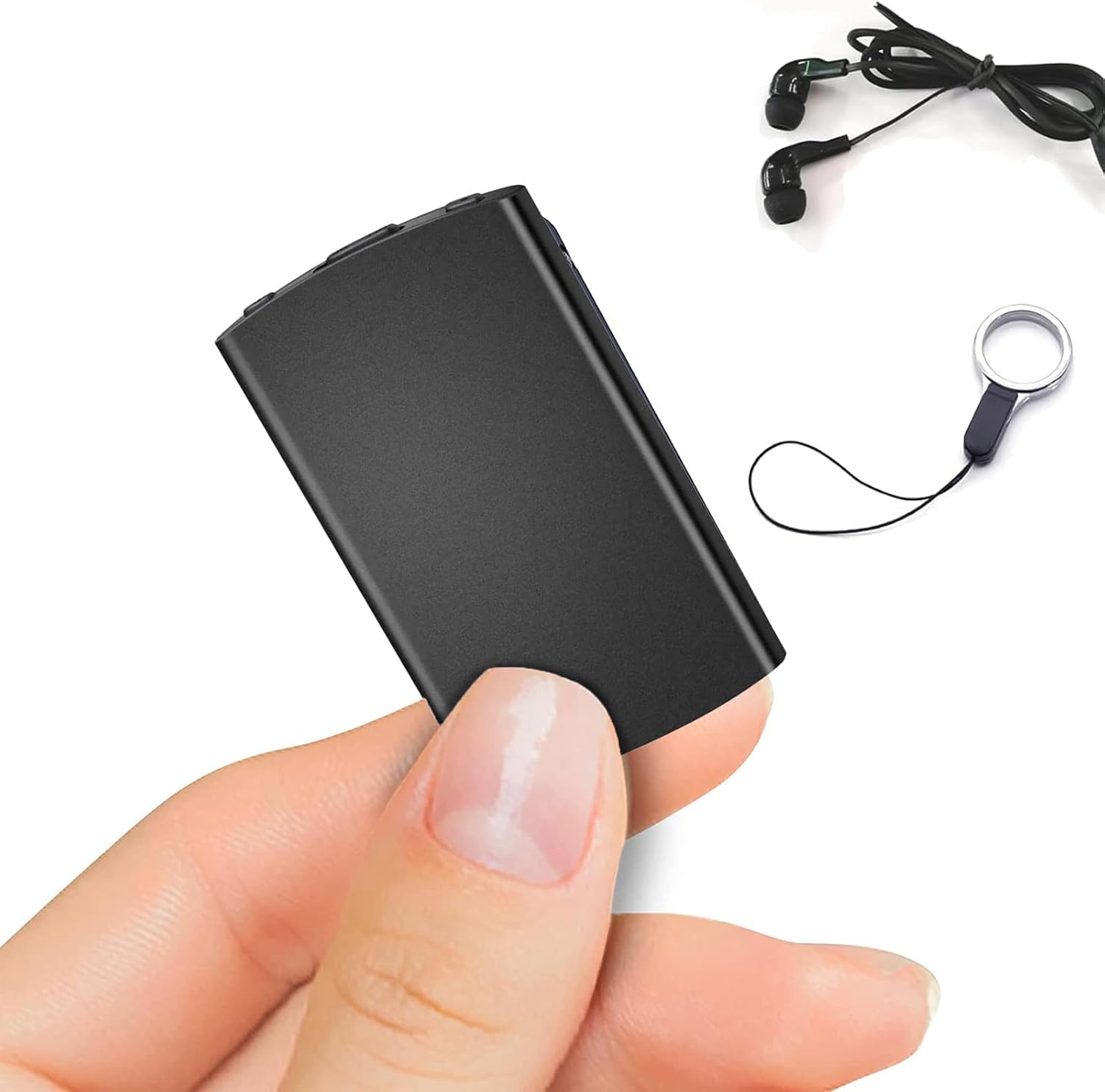 128GB Digital Voice Recorder, Thinnest Voice Activated Recorder with 1536 Hours Recording Storage, 48 Hours Long-Lasting Battery for Lecture Meetings Interview